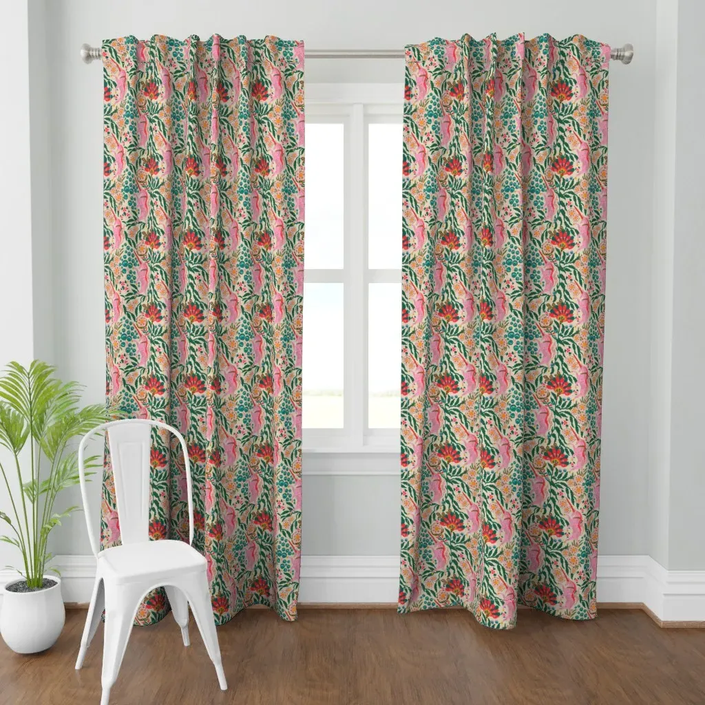 Joonie Aurora Uni Curtain Panel - Pink product