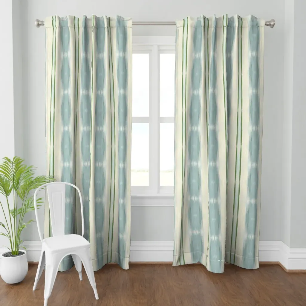 Jordan Abstract Curtain Panel - Blue product