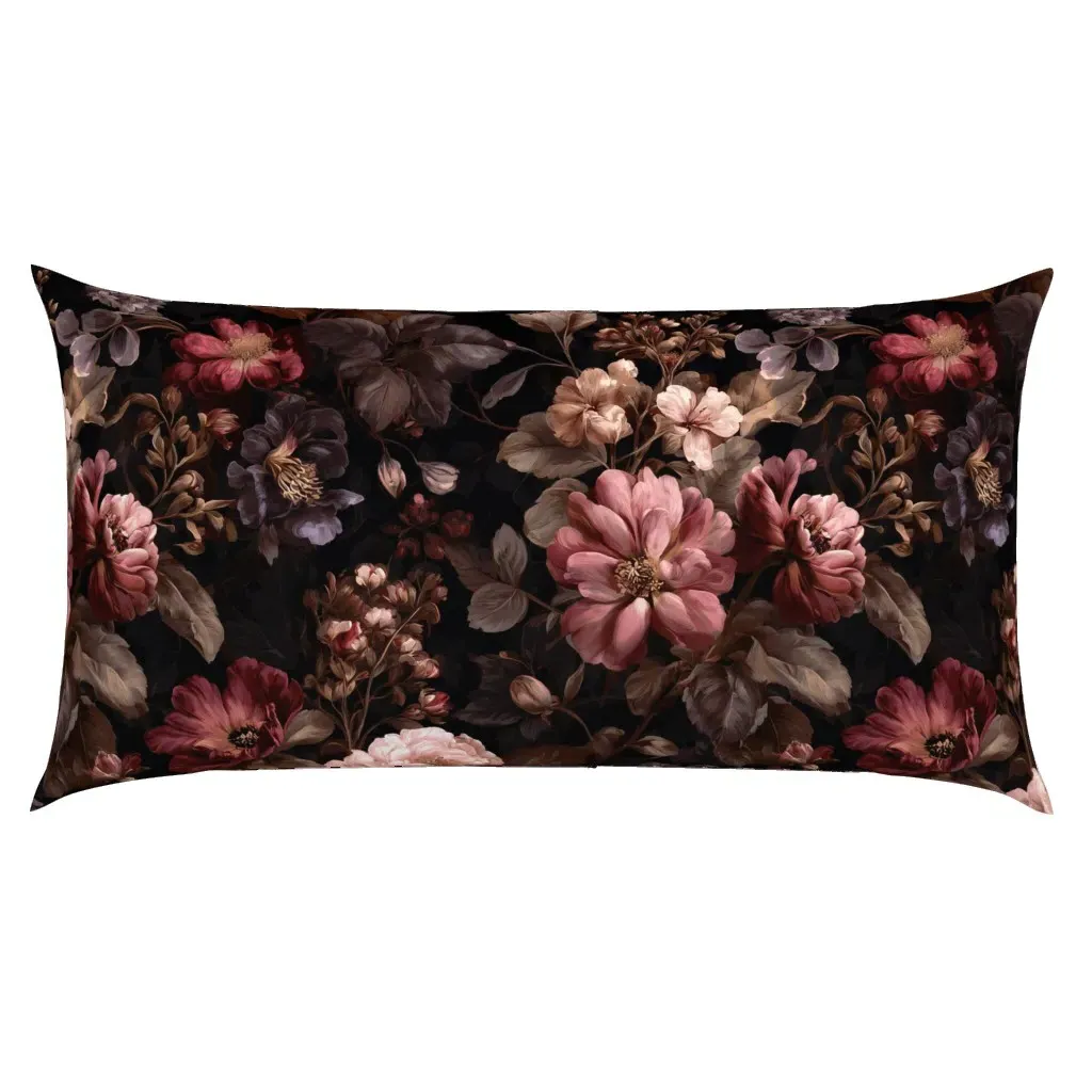 Josephine Baroque Botanical Floral King Pillow Sham - Pink product