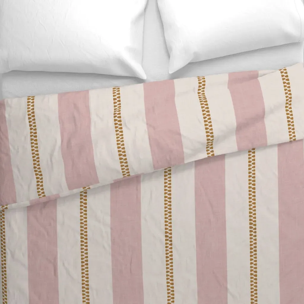 Jumbo Braided Knot Duvet Cover - Pink alternate view