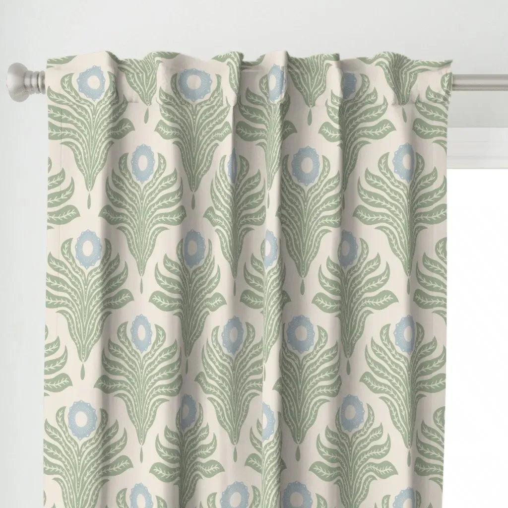 Jumbo Symmetrical Scandi Curtain Panel alternate view