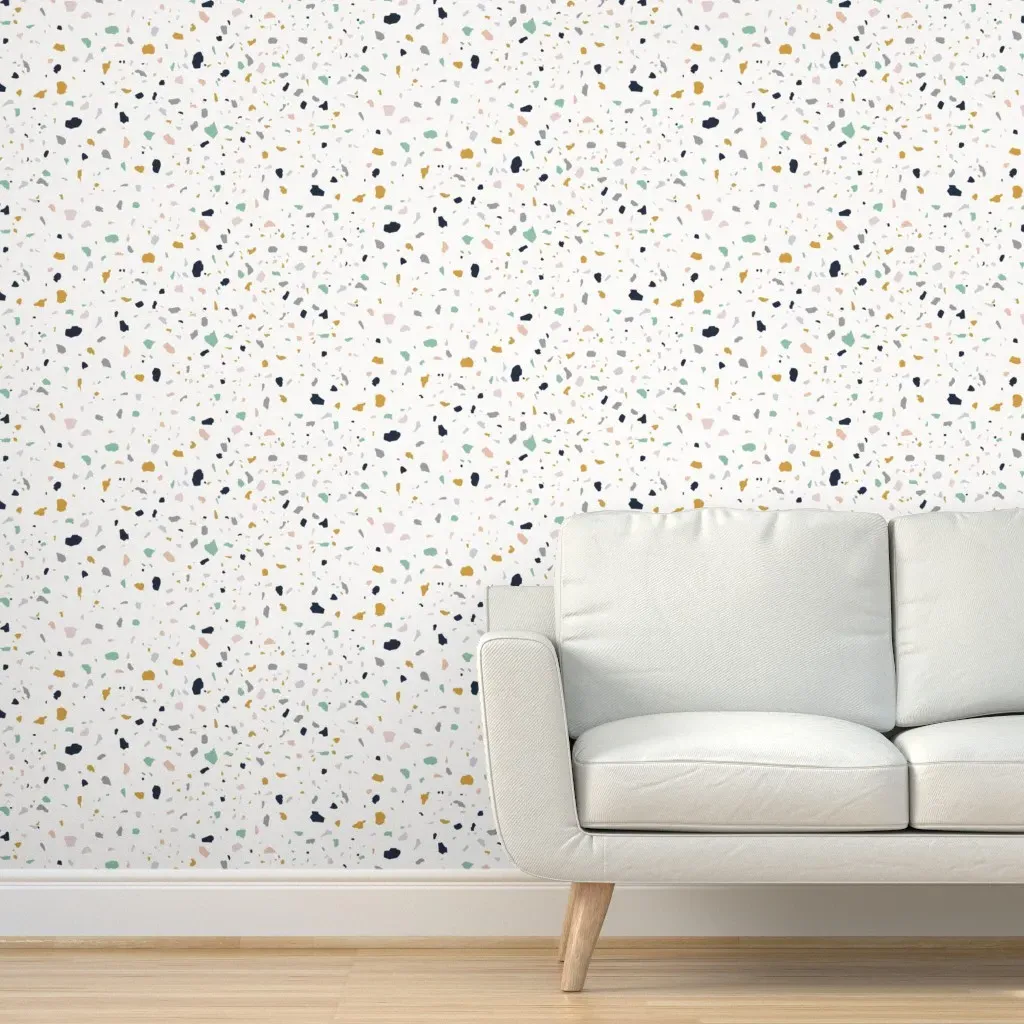 Jumbo Terrazzo Print Peel and Stick Wallpaper - Multi product