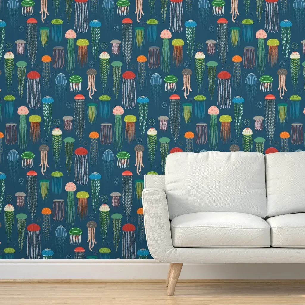Just Jellies Peel and Stick Wallpaper - Blue product