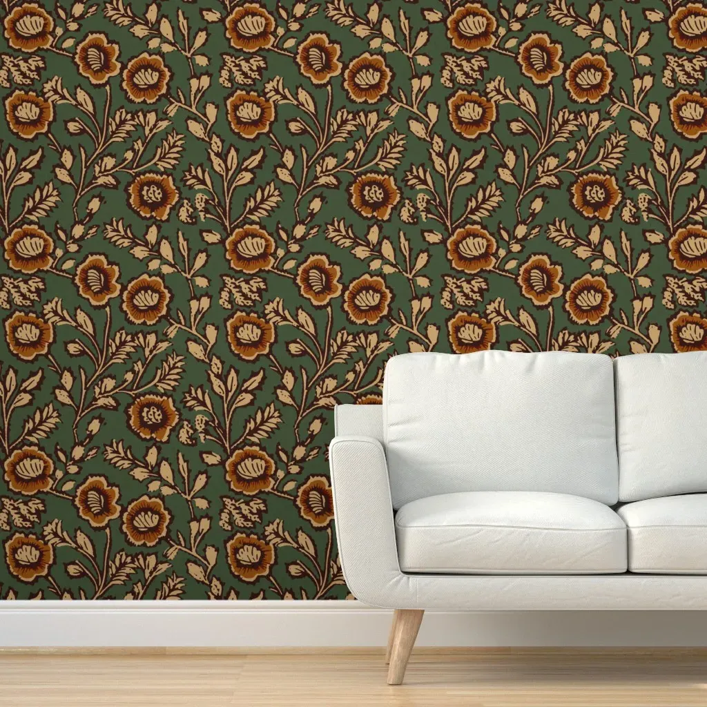 Kala Genevieve Peel and Stick Wallpaper - Sage Green product
