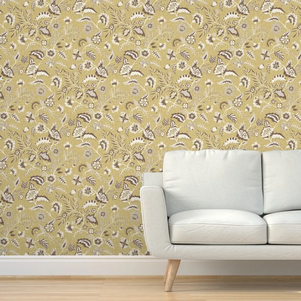Kathy's Vine Peel and Stick Wallpaper - Beige product
