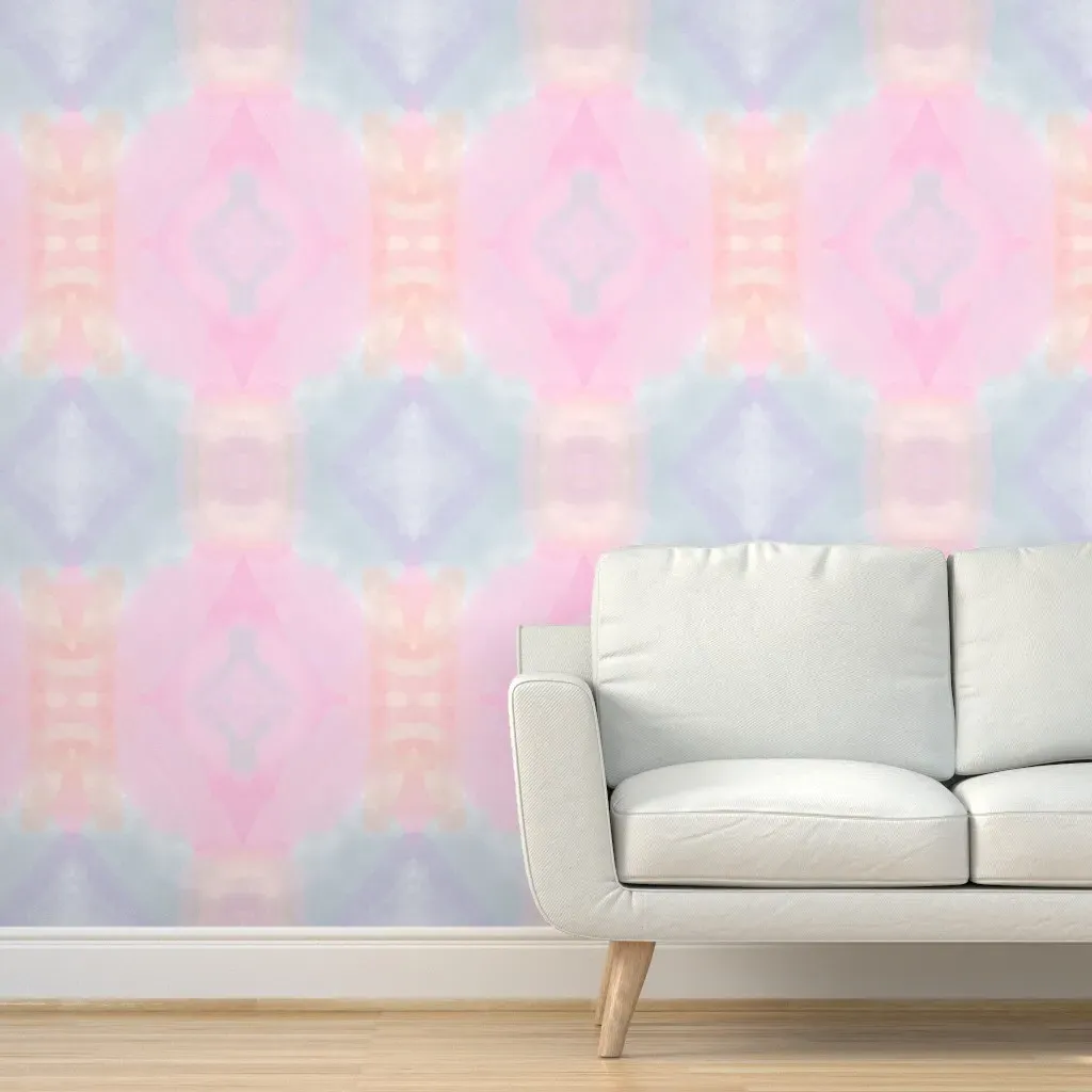 Kbh Blot2 Large Peel and Stick Wallpaper - Pink product