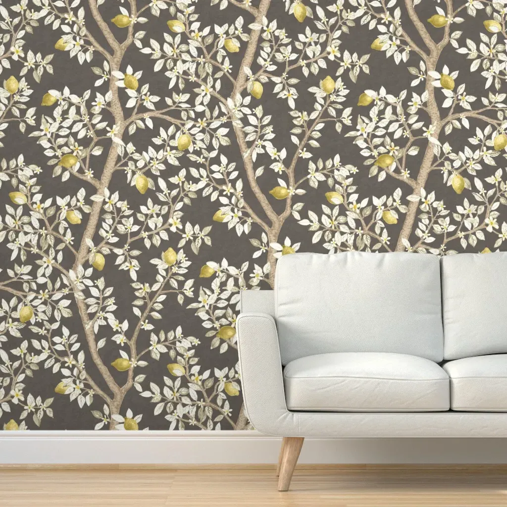 Kelsey's Garden Peel and Stick Wallpaper - Yellow product