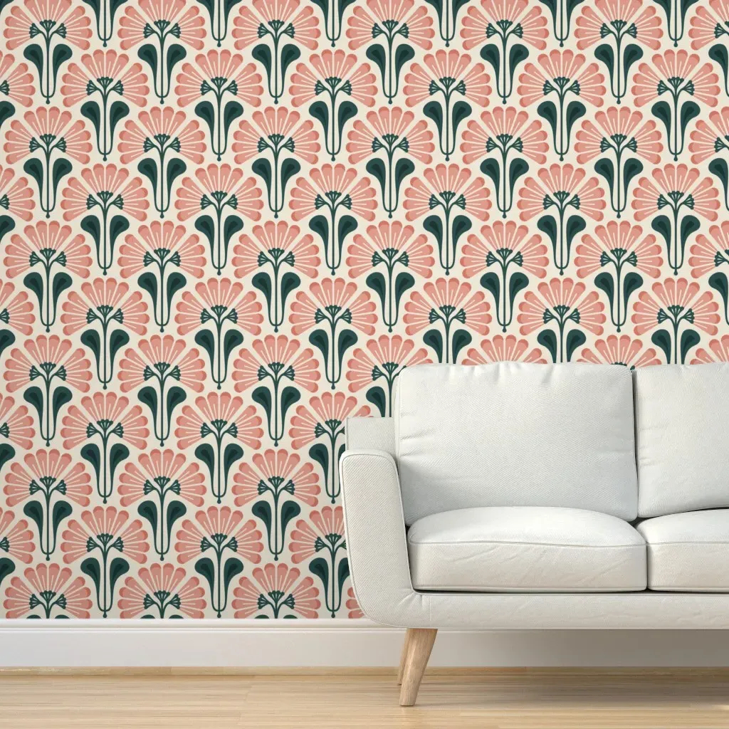 Kf 0326 D Peel and Stick Wallpaper Removable - Pink product