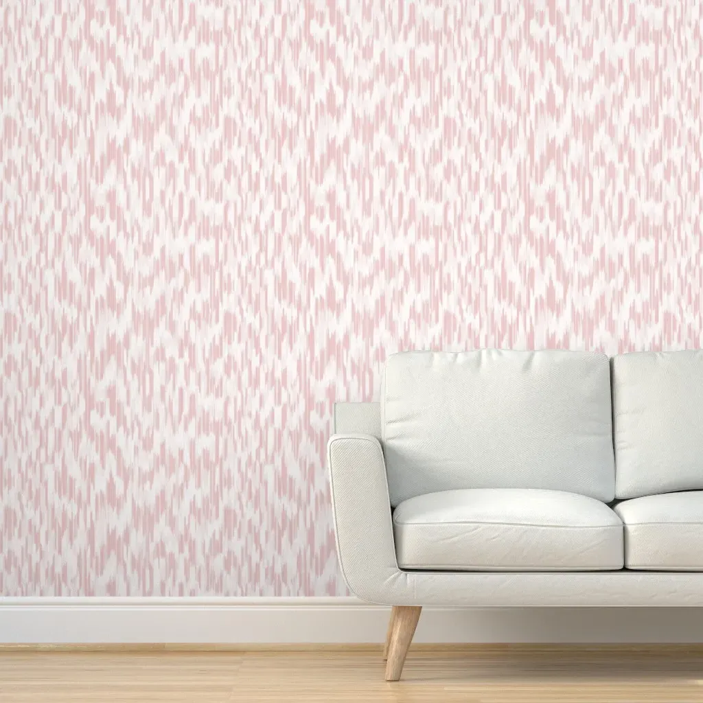 Kiersten Ikat Peel and Stick Wallpaper - Blush Pink product