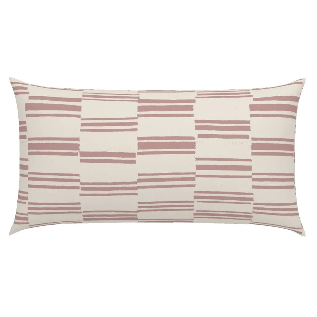 Kilim King Pillow Sham - Dusty Rose product