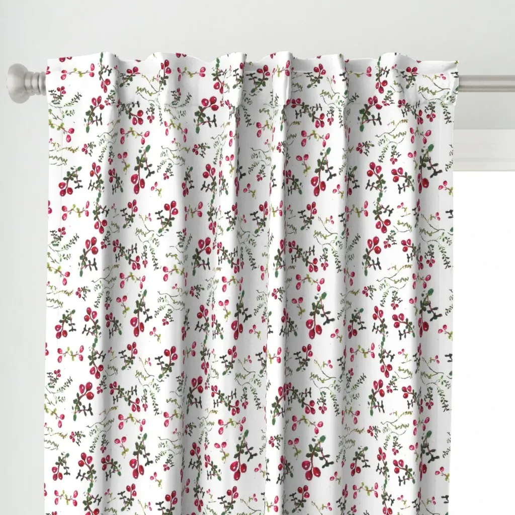 Kimmirnat Curtain Panel - Red alternate view