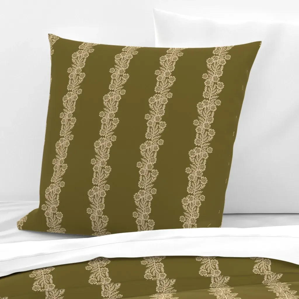 Kin Stripe Euro Pillow Sham - Beige product