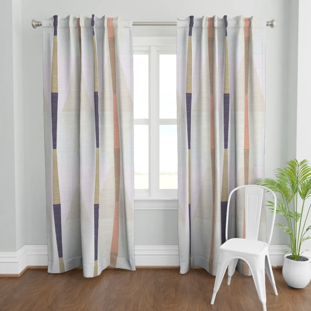 Klepsydra Large Curtain Panel - Off-White product