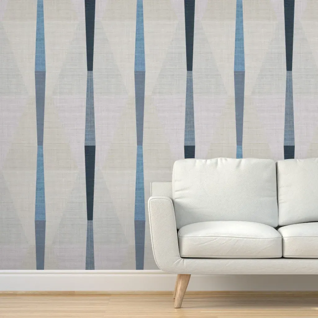 Klepsydra Peel and Stick Wallpaper - Off-White product