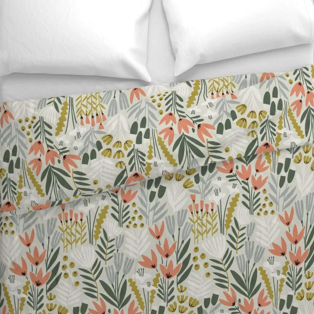 Knox Duvet Cover - Coral Pink alternate view