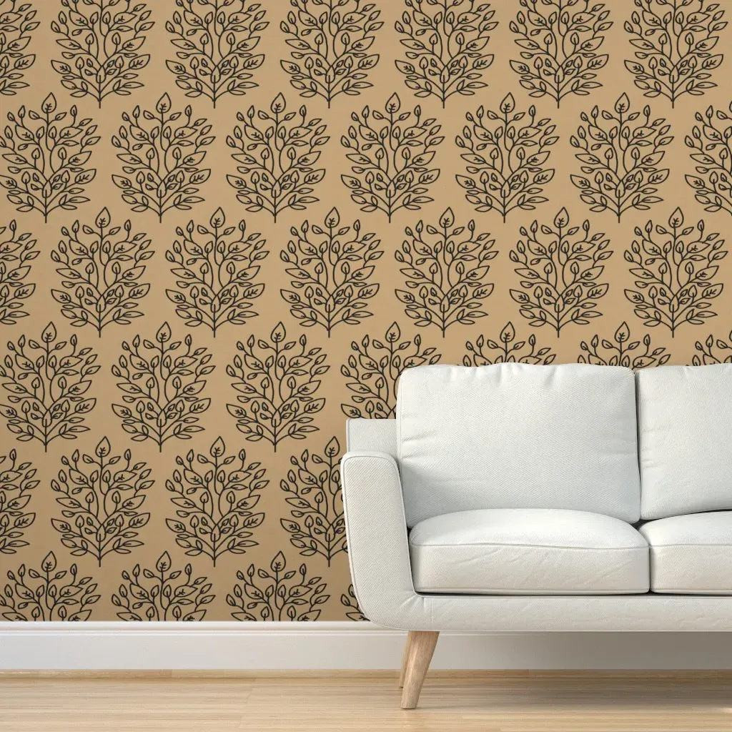 Kraft Yumi Peel and Stick Wallpaper - Black product