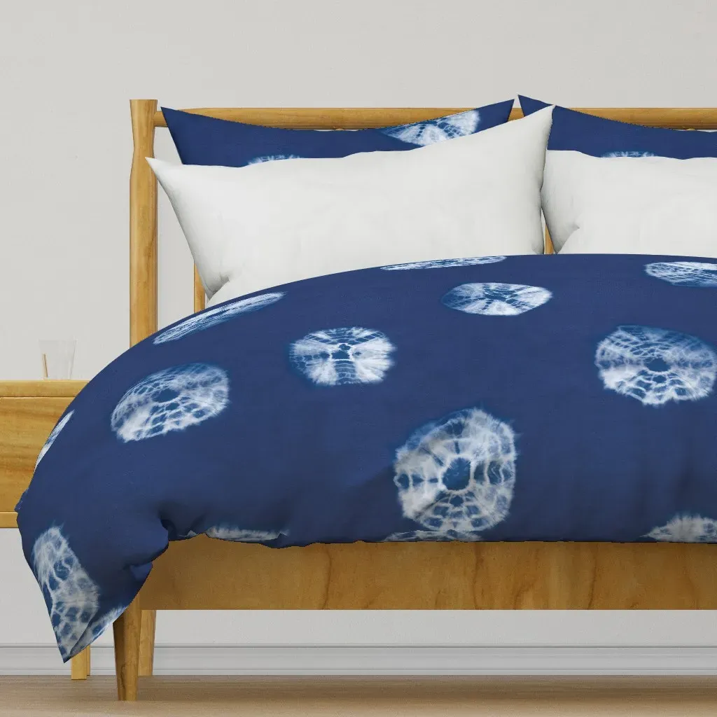 Kumo Shibori Duvet Cover - Indigo product