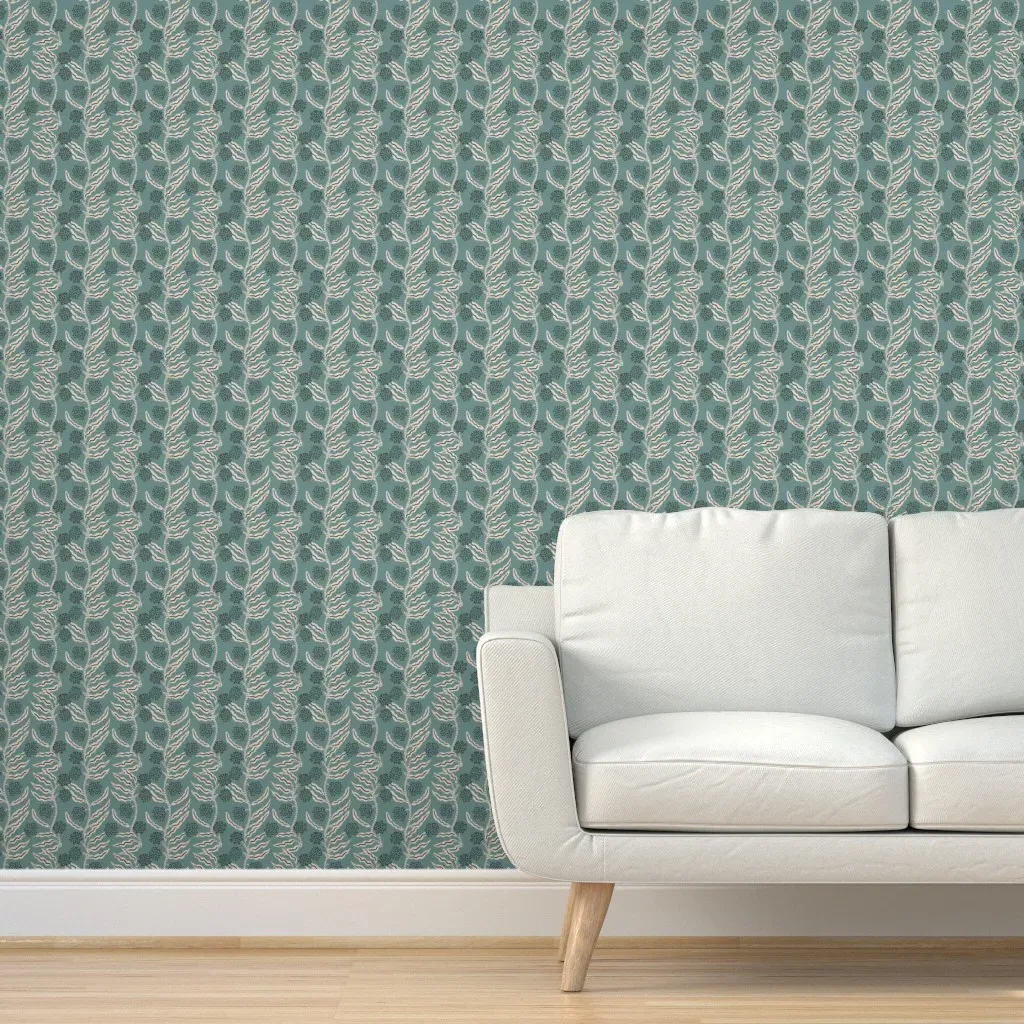 La Ville Linen Rain Peel and Stick Wallpaper - Beige product