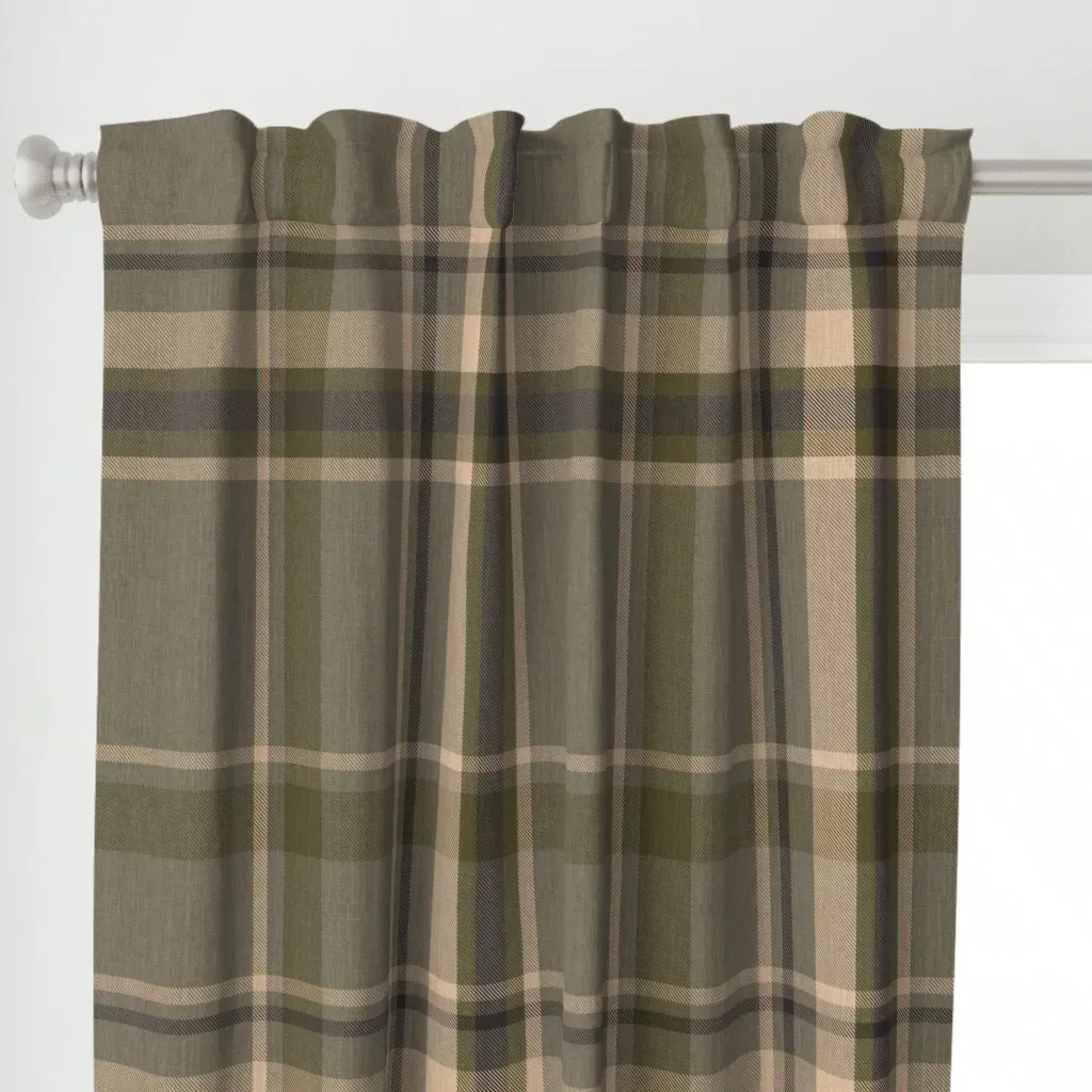 Large Curtain Panel - Gray alternate view