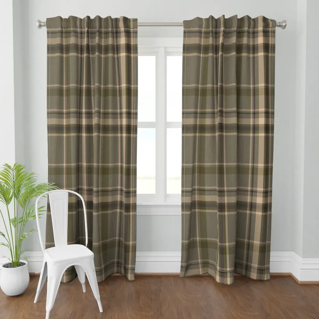 Large Curtain Panel - Gray product
