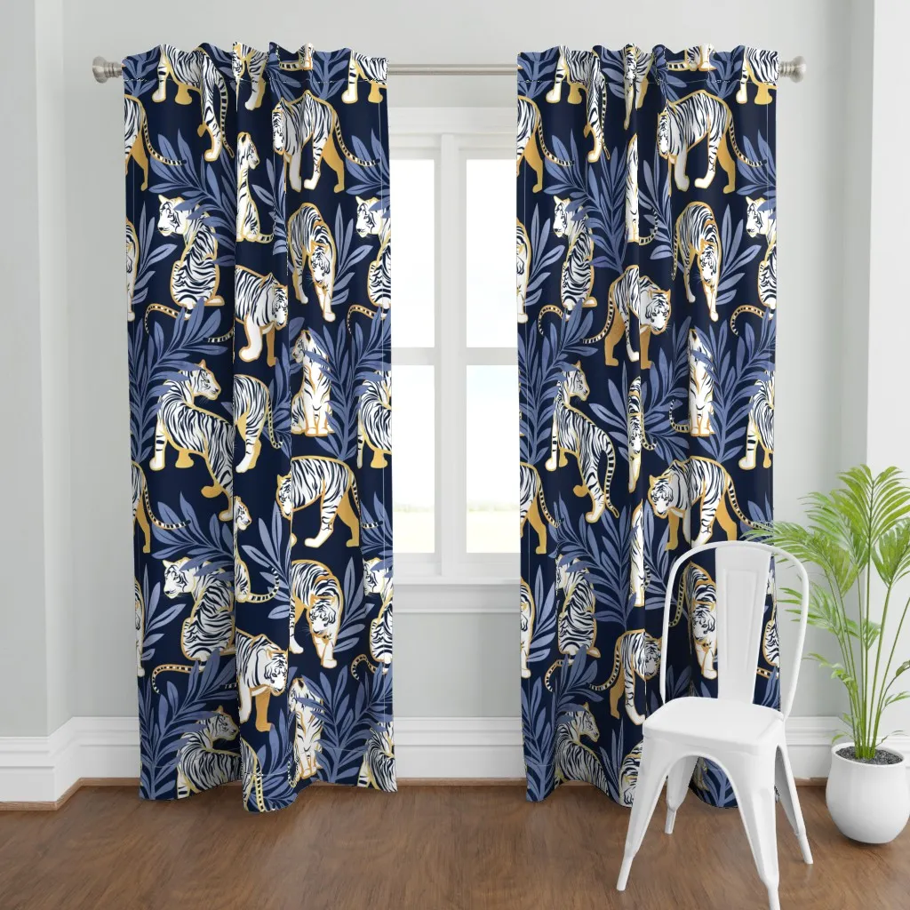 Large Jumbo Scale Curtain Panel - Gold product