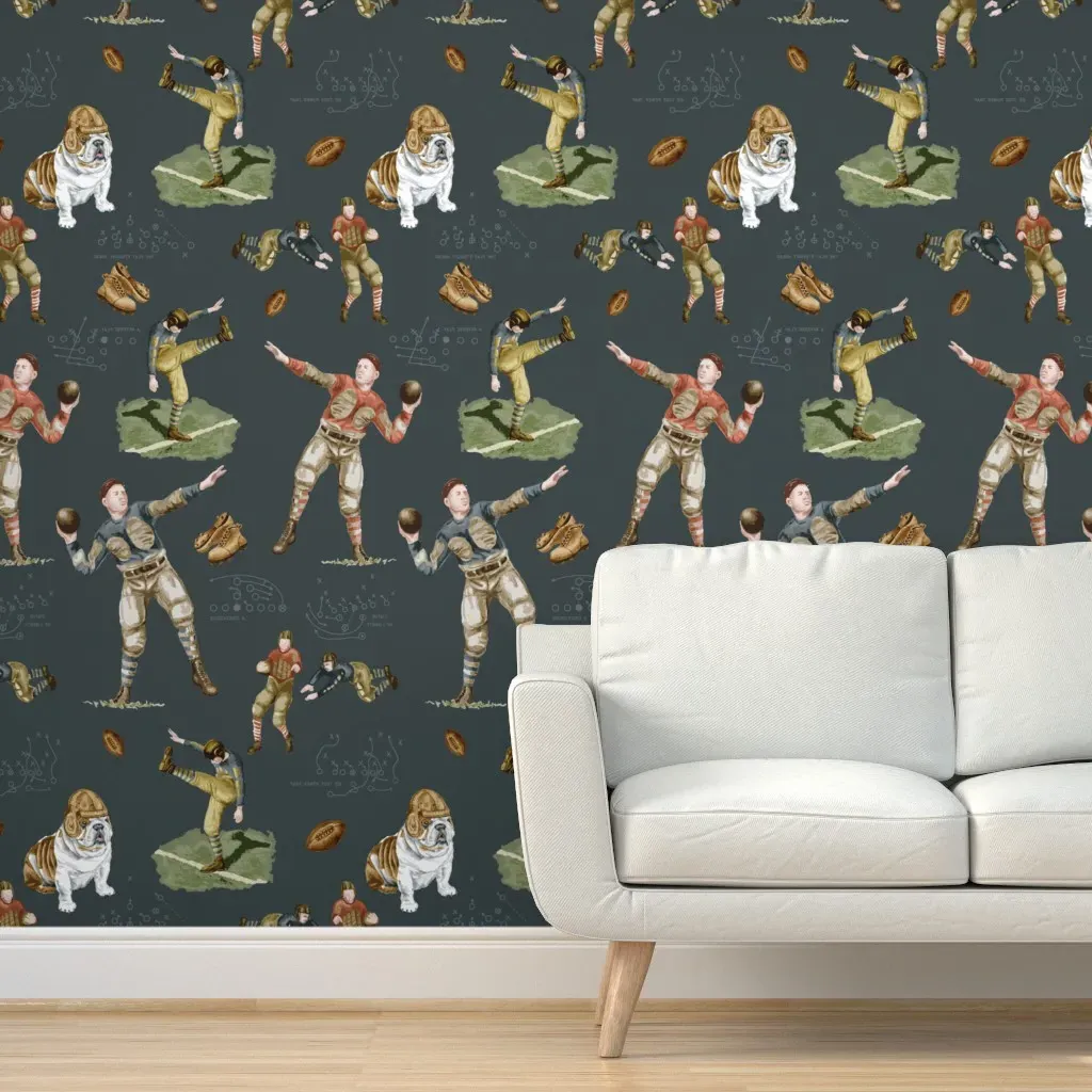 Leatherhead Legends Jumbo Scale Peel and Stick Wallpaper - Beige product