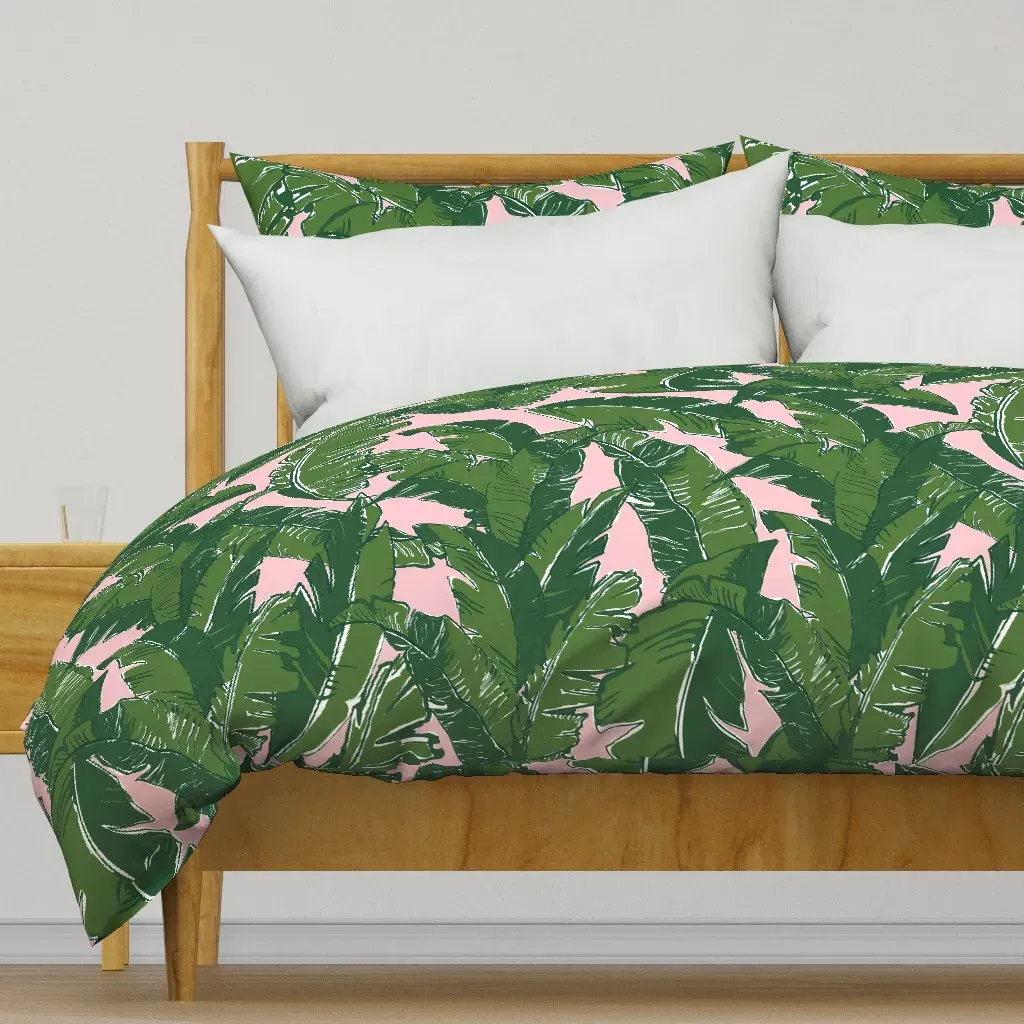 Leaves Bananique Duvet Cover - Green product