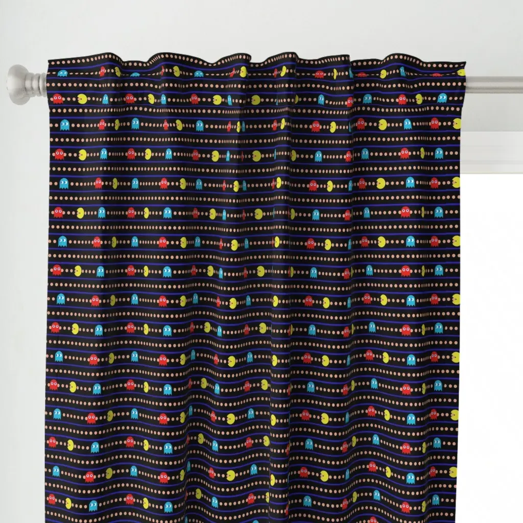 Lemon Pie Curtain Panel with Skirts - Yellow alternate view