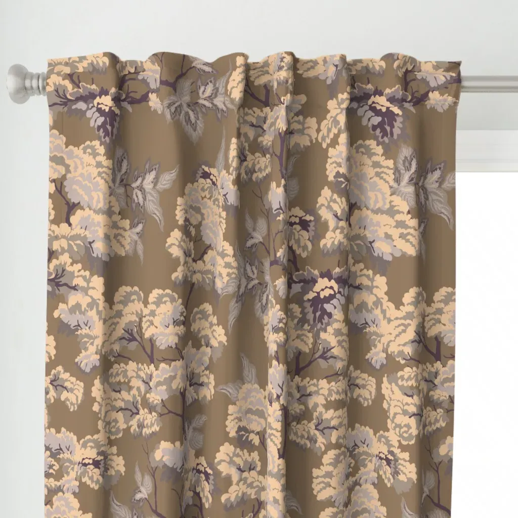 Lennon Vintage Tapestry Curtain Panel - Beige alternate view