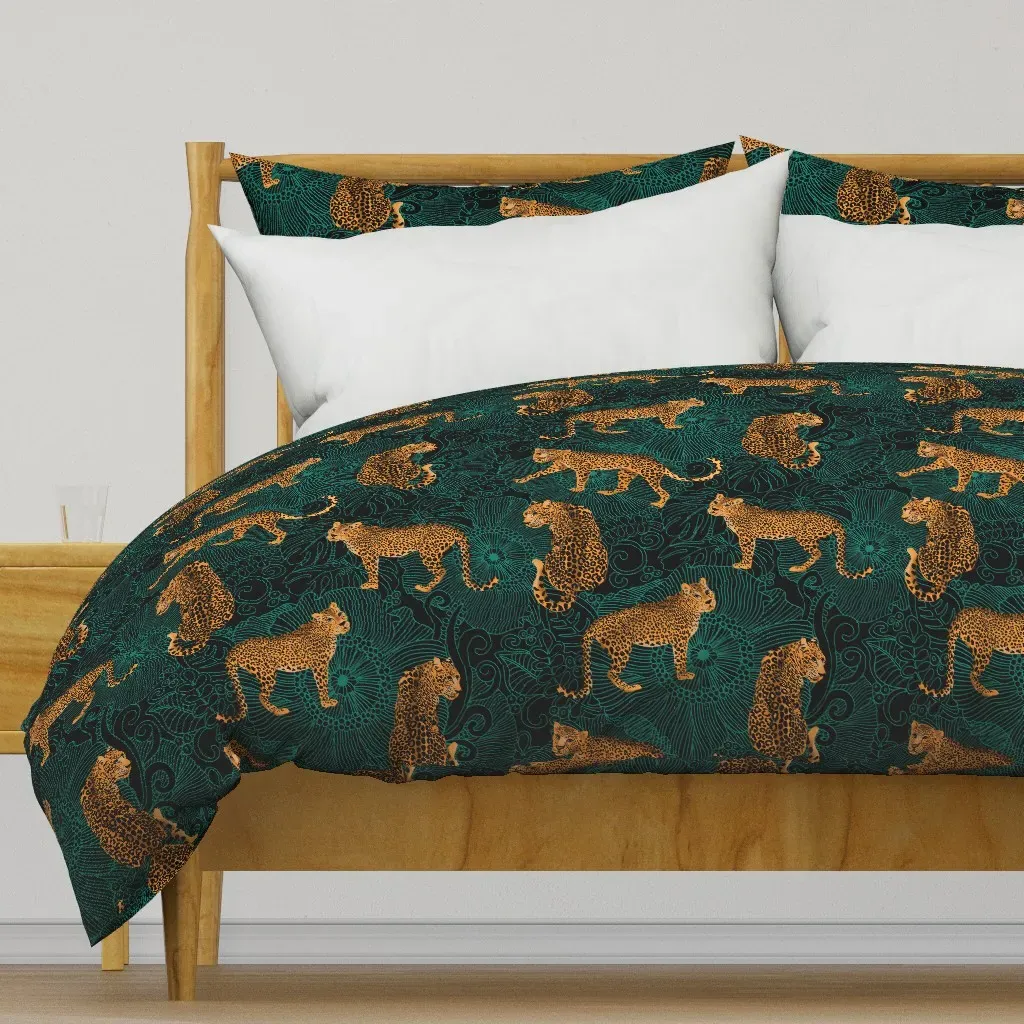 Leopard Exotic Jungle Duvet Cover - Orange product