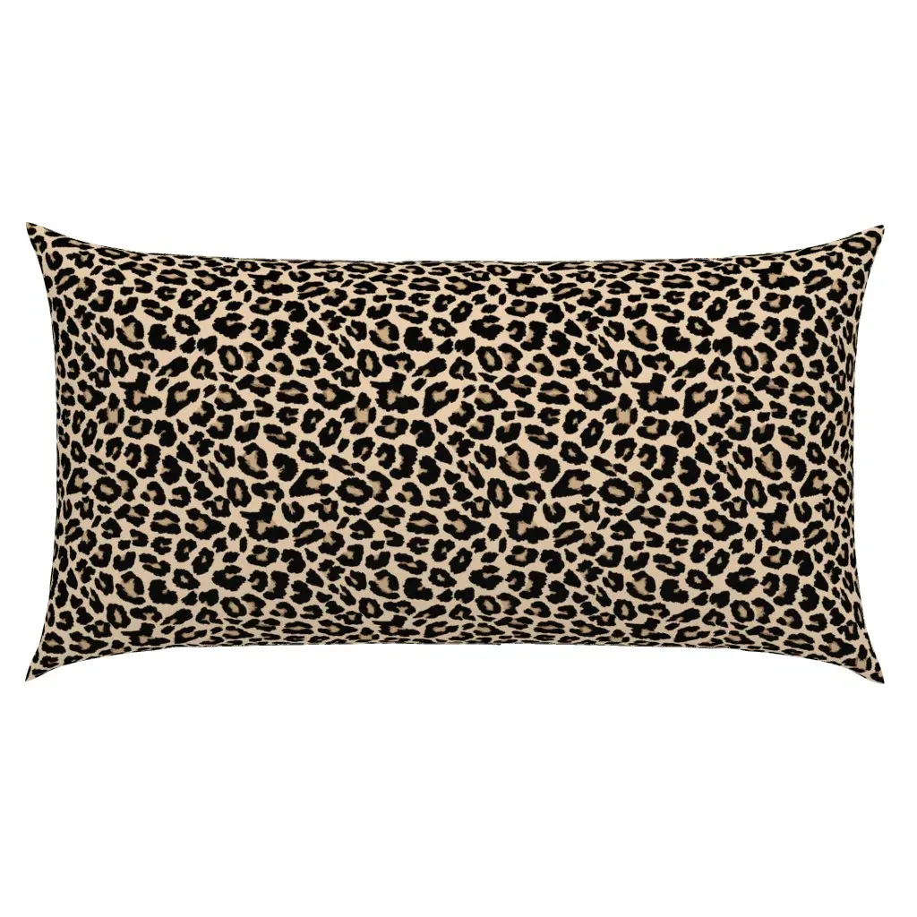 Leopard Print King Pillow Sham - Beige product