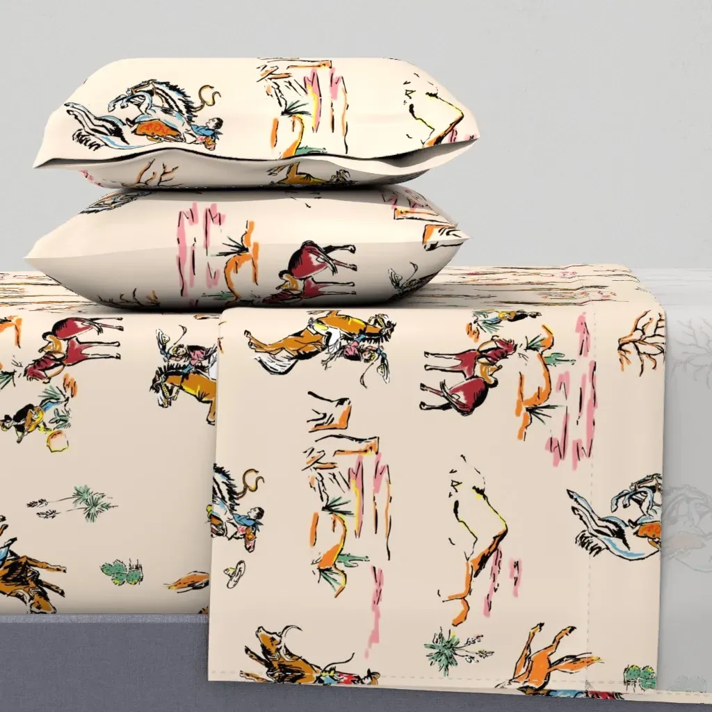 Let Er Rip Twin Sheet Set - Orange product