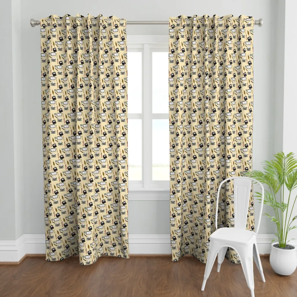 Lets Type Curtain Panel - Beige product