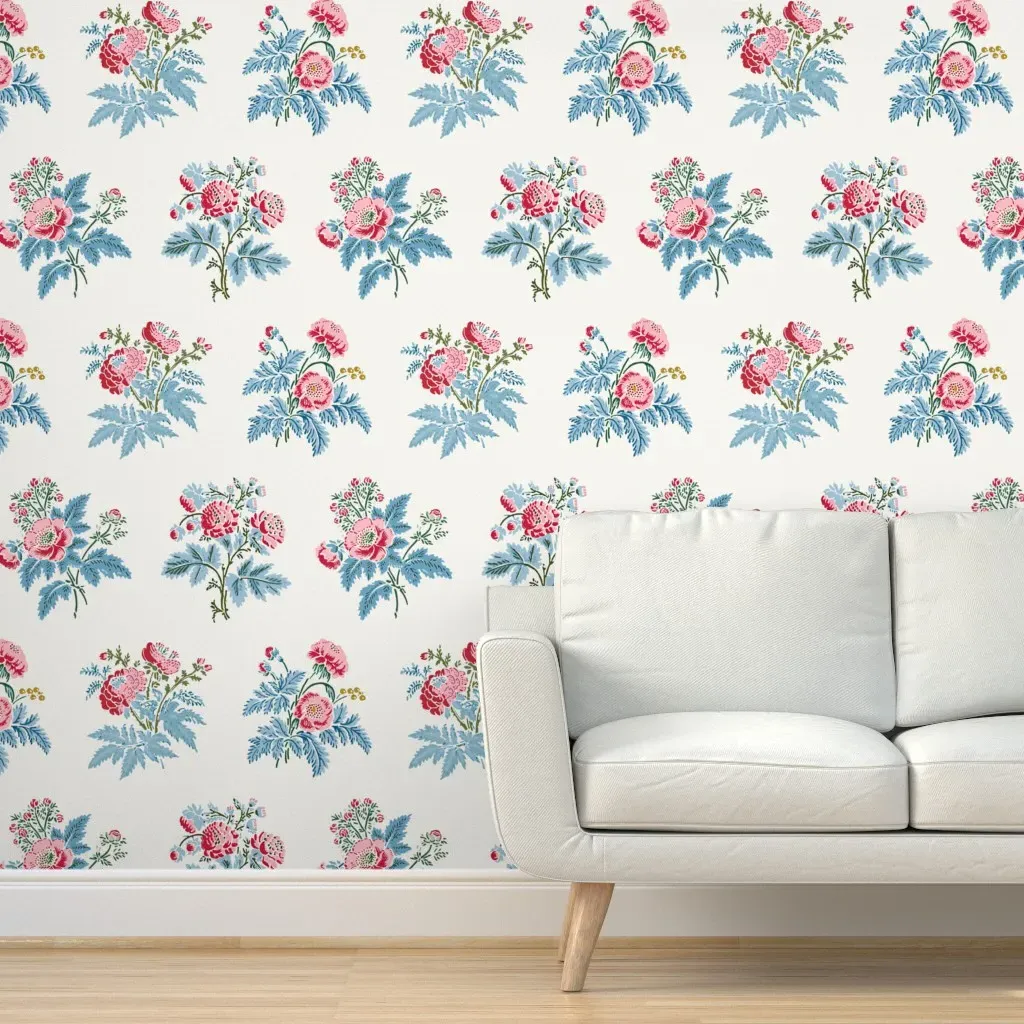 Lexington Rose Peel and Stick Wallpaper - Pink product