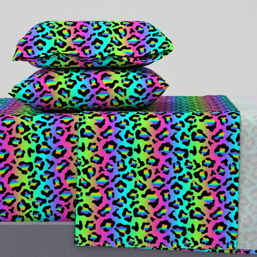 Lf Rainbow Queen Sheet Set - Pink product