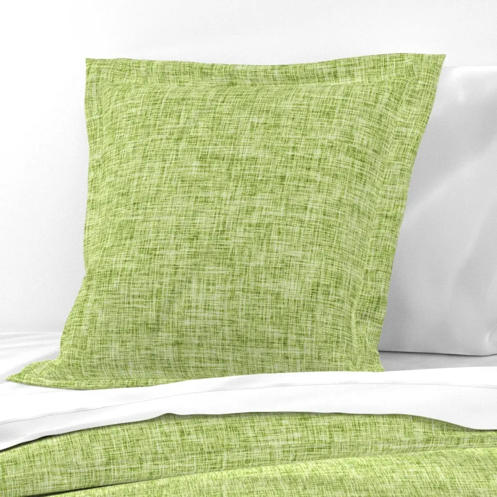 Lime Linen No. 2 Euro Pillow Sham - Sage Green product