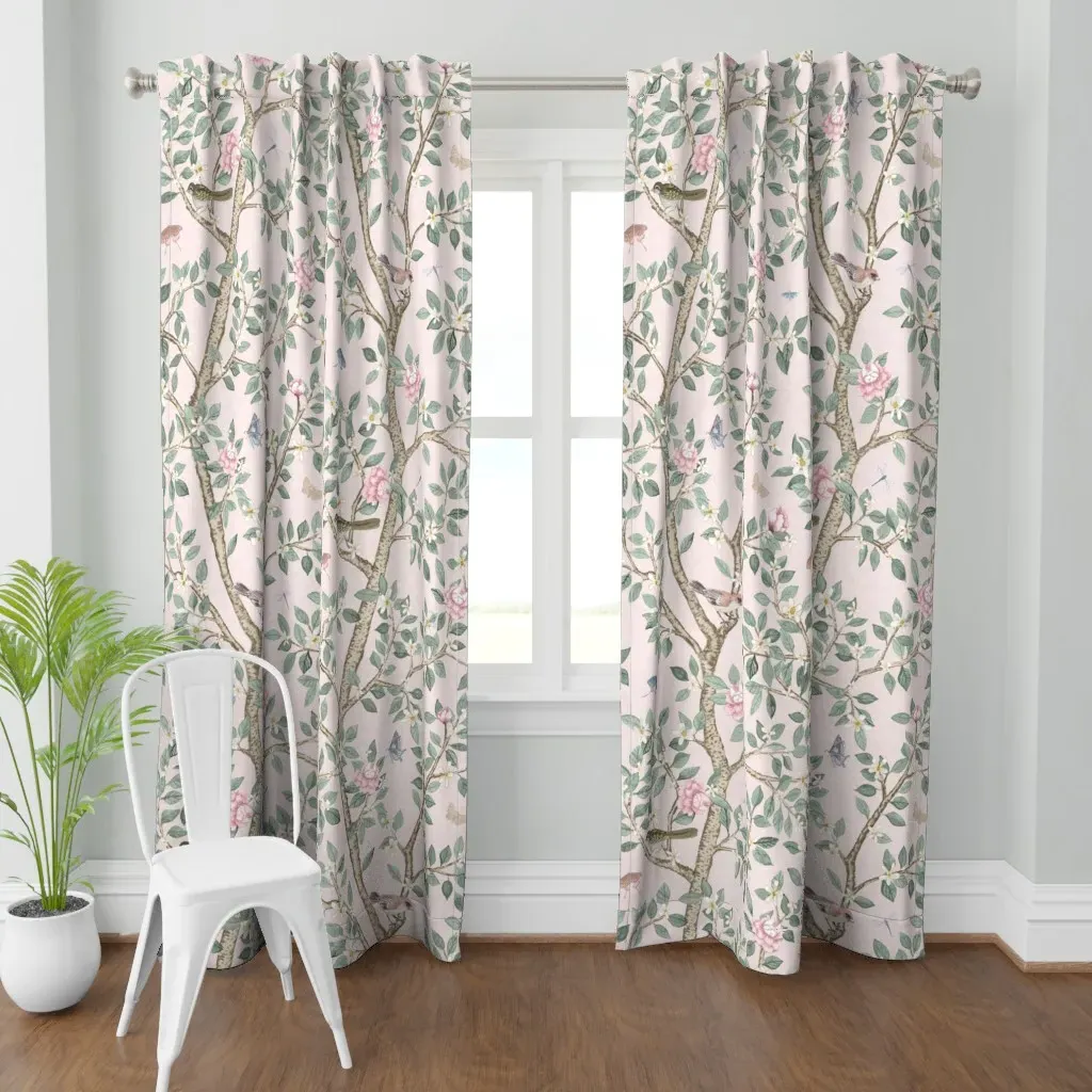 Lindsay Custom Curtain Panel - Pink product