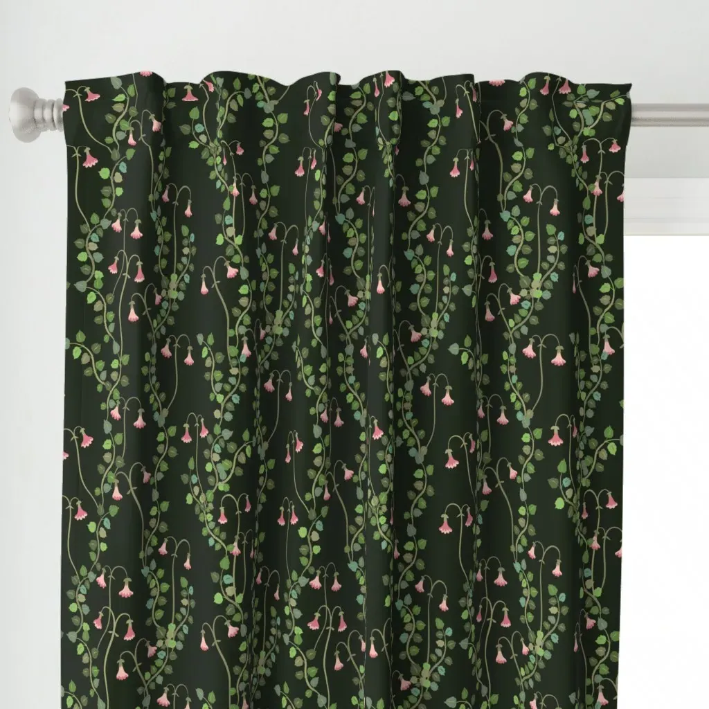 Linnea Curtain Panel - Pink alternate view