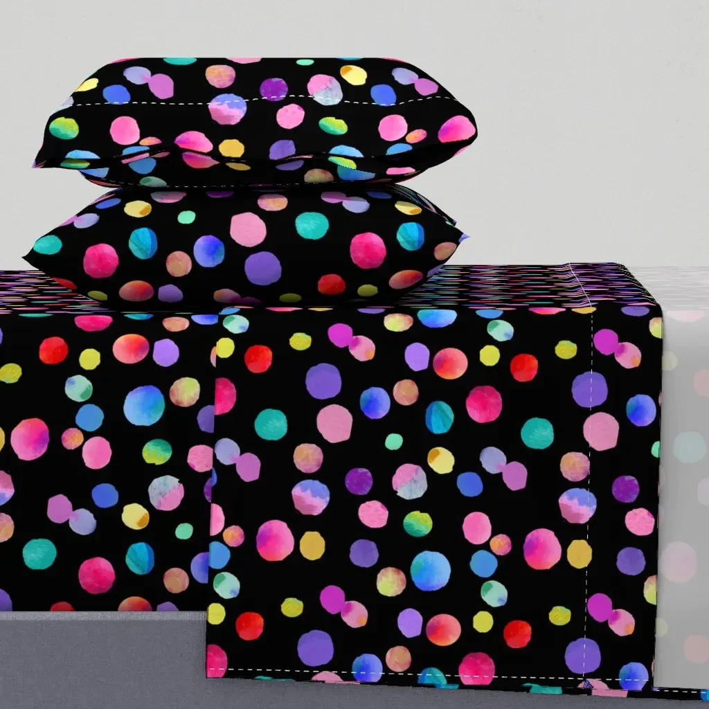 Little Drops Of Love Full Sheet Set - Pink product