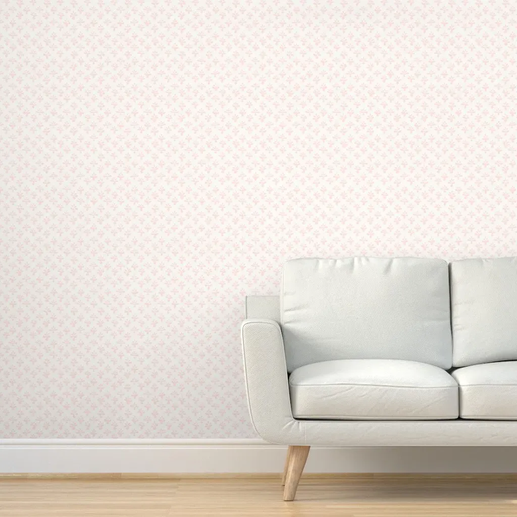 Little Leaves Middleton Peel and Stick Wallpaper - Pink product