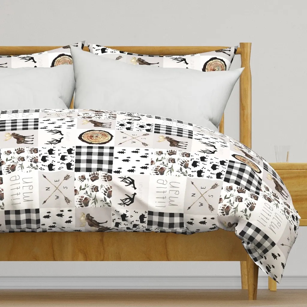 Little Man Cheater 6 Inch Duvet Cover - Beige product