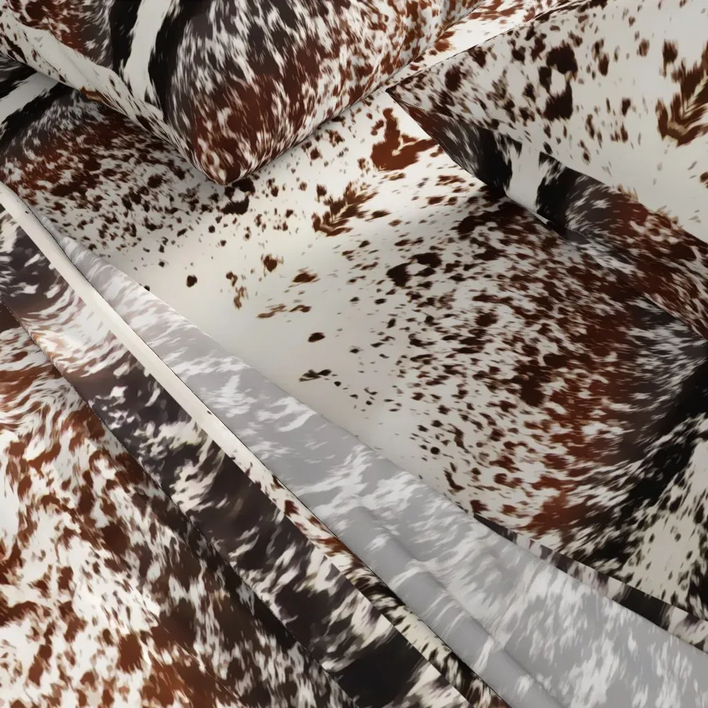 Longhorn Cowhide Twin Sheet Set - Brown alternate view