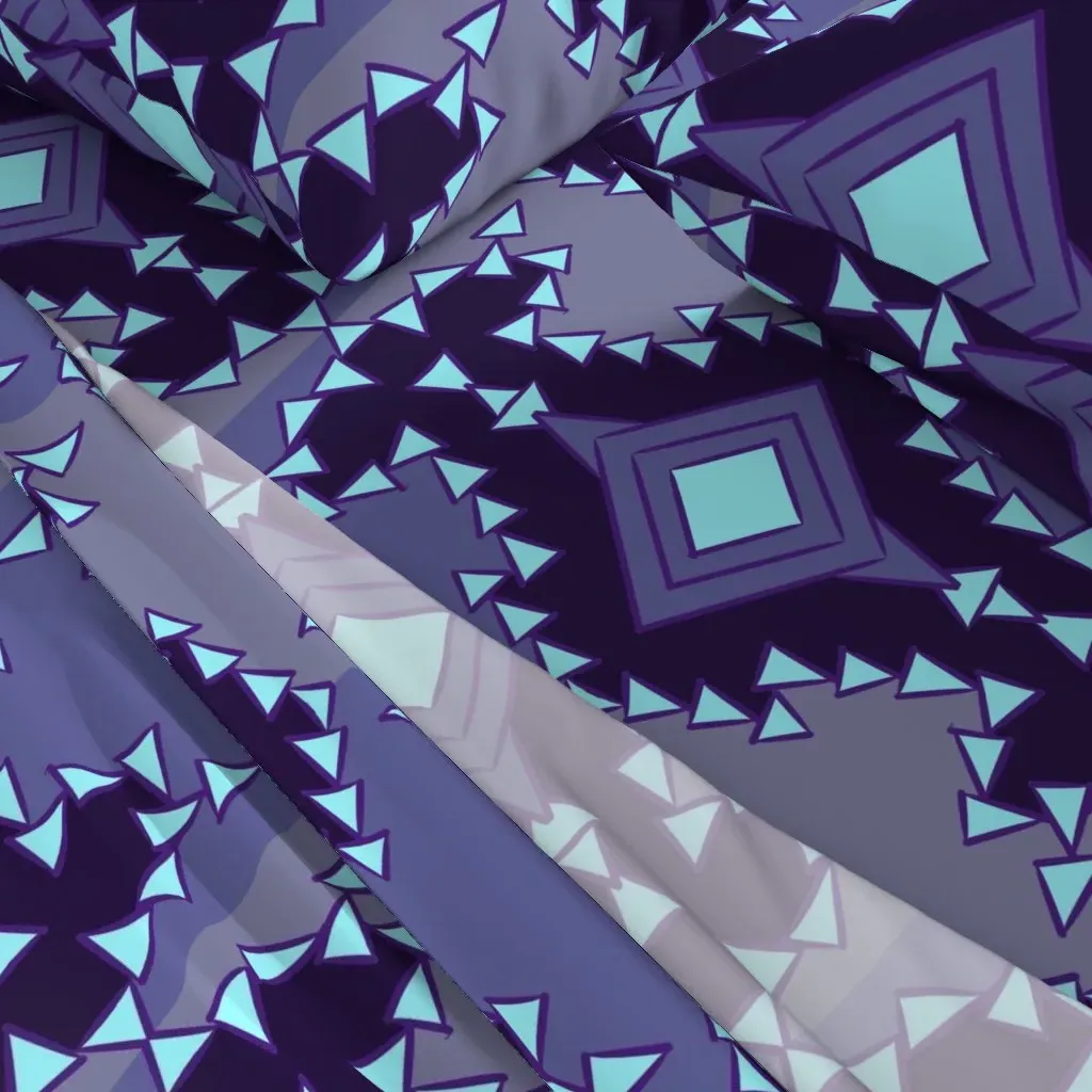 Lookout Twin Sheet Set - Purple alternate view