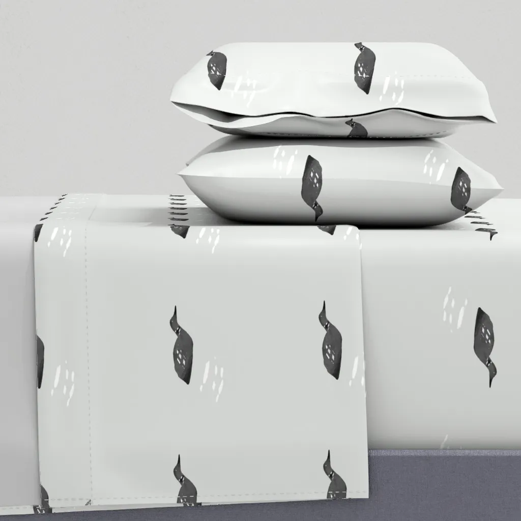 Loon Grey Lake Queen Sheet Set - Dark Gray product