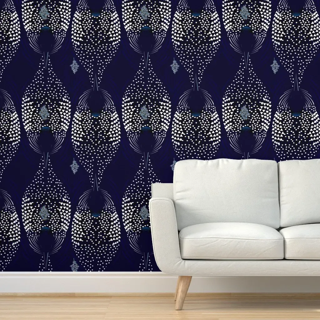 Loons Launch Peel and Stick Wallpaper - White product