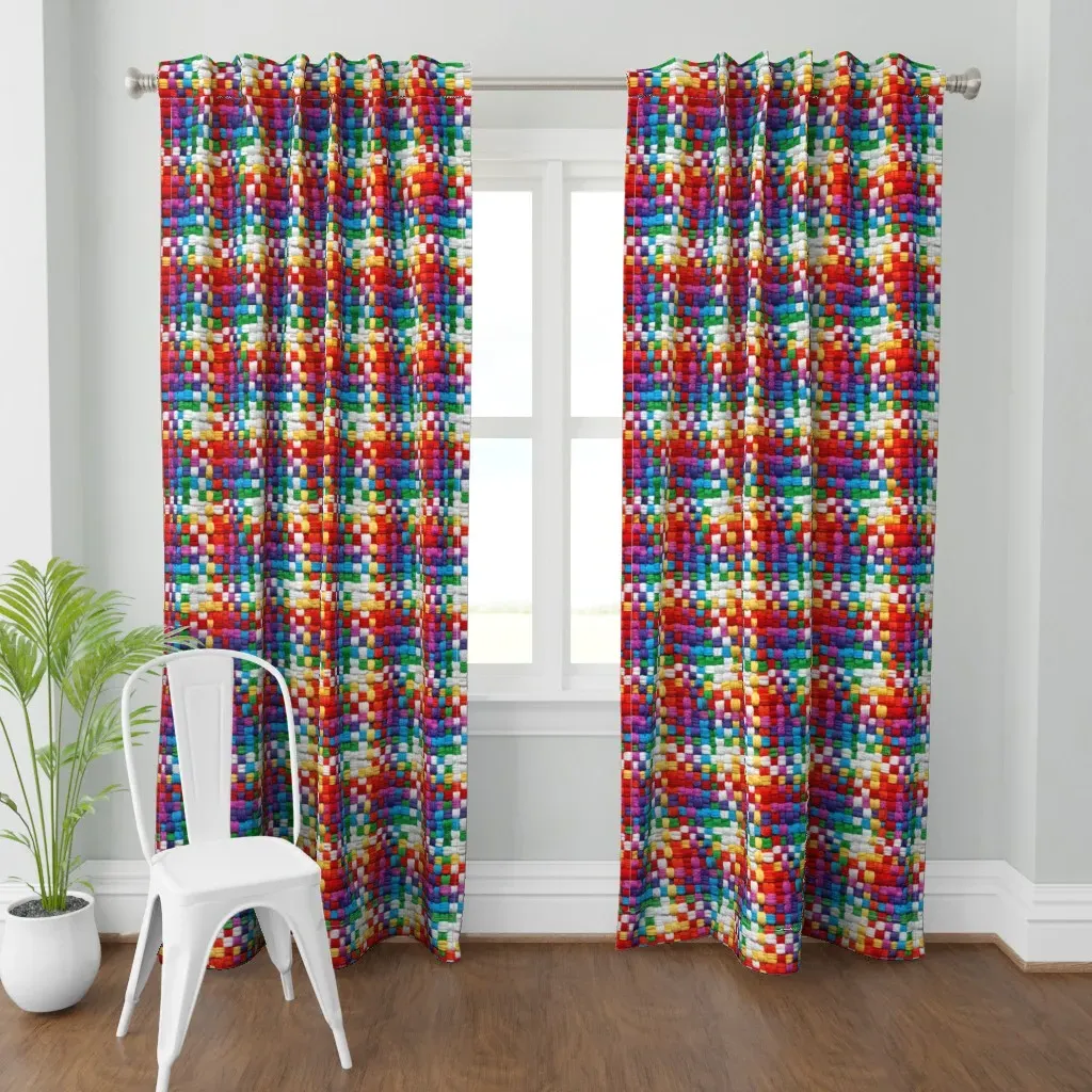 Loopypotholderjmonroe Curtain Panel - White product