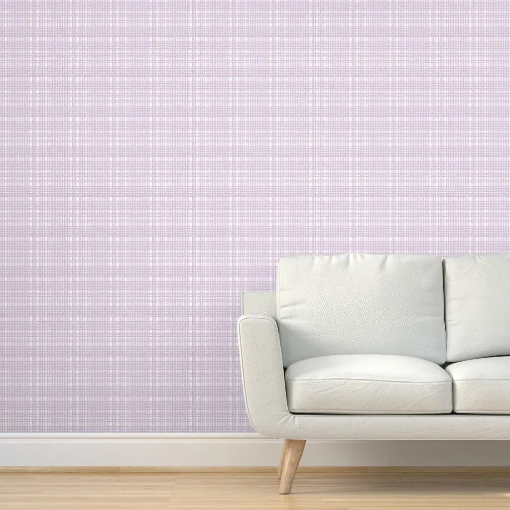 Loose Weave Peel and Stick Wallpaper - Lavender product