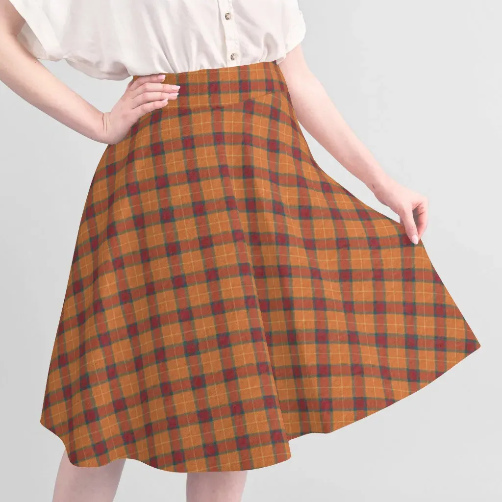 Lost River Jacquard Plaid Rustic Cabin Rubrum Fabric - Burnt Orange alternate view