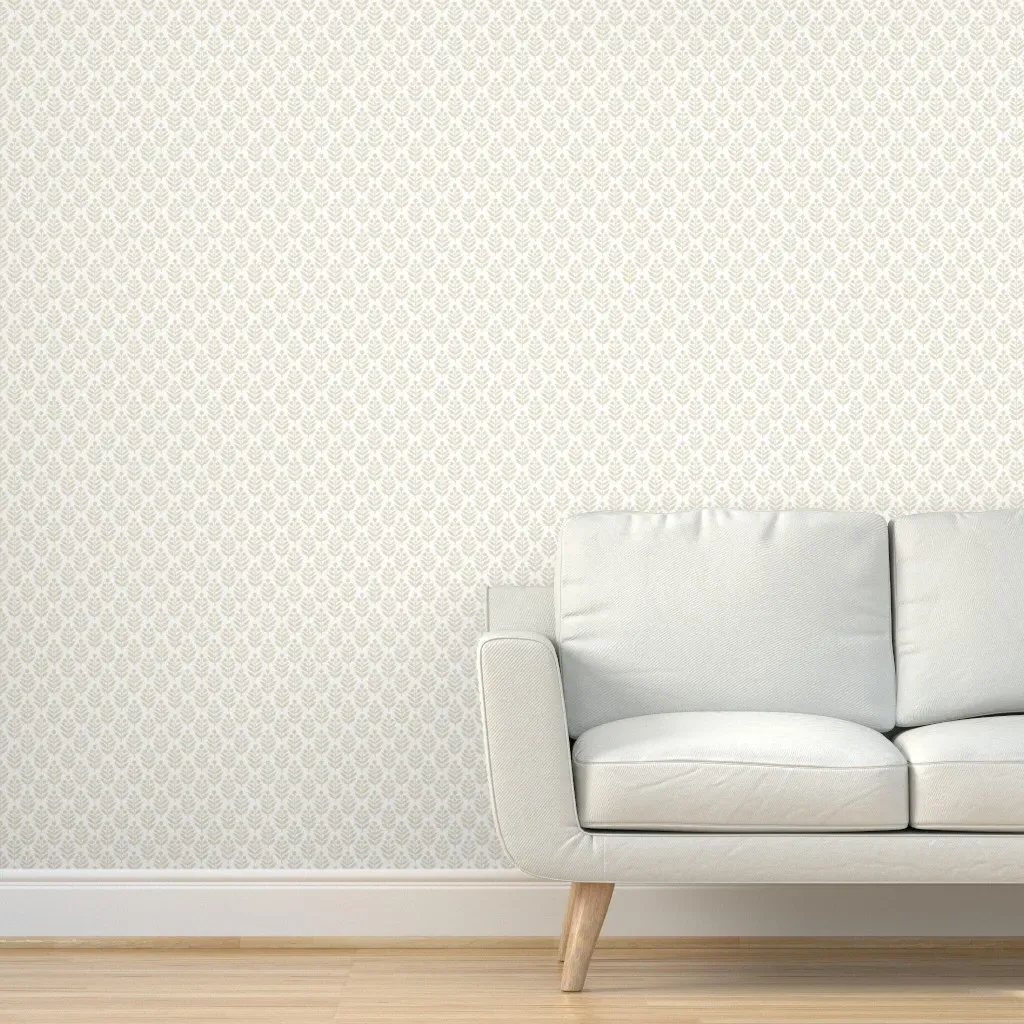 Lotti Peel and Stick Wallpaper - Beige, White product