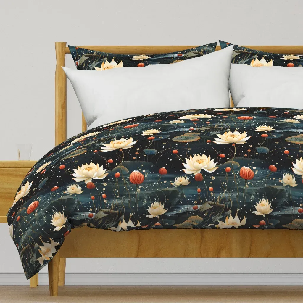 Lotus Duvet Cover - Cream product